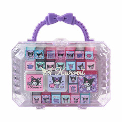 Japan Sanrio Original Stamp Set (L) - Kuromi : Ribbon