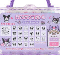 Japan Sanrio Original Stamp Set (L) - Kuromi : Ribbon - 6