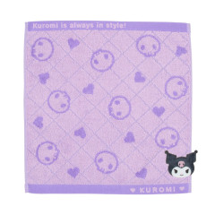 Japan Sanrio Original Hand Towel - Kuromi