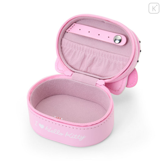 Japan Sanrio Original Accessory Case - I Love Hello Kitty : Pink - 2