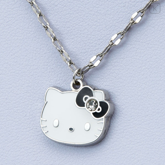Japan Sanrio Original Necklace Set - Hello Kitty : I Love Hello Kitty Black - 2