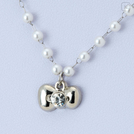 Japan Sanrio Original Necklace Set - Hello Kitty : I Love Hello Kitty Black - 3