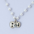 Japan Sanrio Original Necklace Set - Hello Kitty : I Love Hello Kitty Black - 3