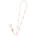 Japan Sanrio Original Shoulder Strap - Hello Kitty : I Love Hello Kitty Pink - 2