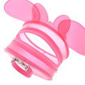 Japan Disney Store 2-Way Style Clear Window Display Pouch & Crossbody Bag - Minnie : Heart-Pounding Pink - 3