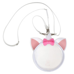 Japan Disney Store 2-Way Style Clear Window Display Pouch & Crossbody Bag - Marie : Heart-Pounding