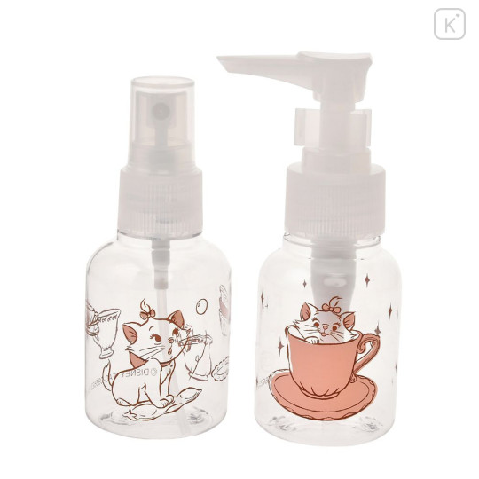 Japan Disney Store Pump & Spray Bottle & Case & Pouch Set - Marie : Pink - 6