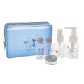 Japan Disney Store Pump & Spray Bottle & Case & Pouch Set - Stitch : Blue - 1