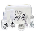 Japan Disney Store Pump & Spray Bottle & Case & Pouch Set - Mickey & Friends - 1