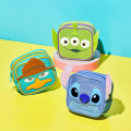 Japan Disney Store Mesh Cosmetic Pouch - Stitch : Face - 2