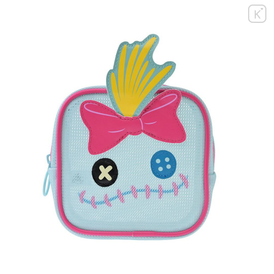Japan Disney Store Mesh Cosmetic Pouch - Scrump : Face - 1