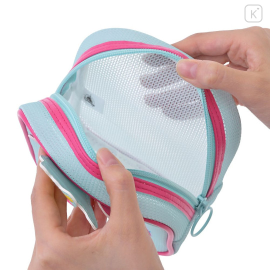 Japan Disney Store Mesh Cosmetic Pouch - Scrump : Face - 3