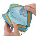 Japan Disney Store Mesh Cosmetic Pouch - Perry the Platypus : Agent P Face - 4