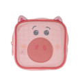Japan Disney Store Mesh Cosmetic Pouch - Toy Story Hamm : Face - 1