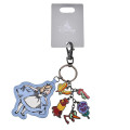 Japan Disney Store Embroidery Patch Keychain - Alice in Wonderland : 75th Anniversary - 2