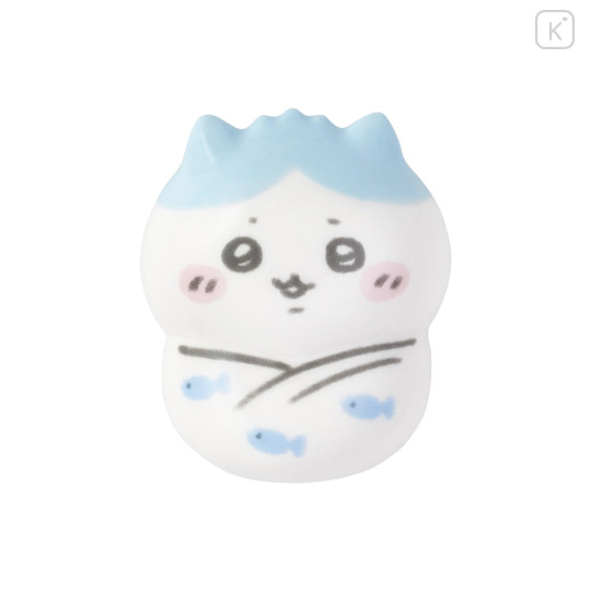 Japan Chiikawa Porcelain Chopstick Rest - Hachiware : Chiikawa Baby Swaddle - 7
