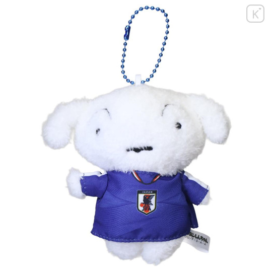 Japan Crayon Shin-chan Mascot Holder - Shiro : Japan National Football Team Ver. 2026 - 1