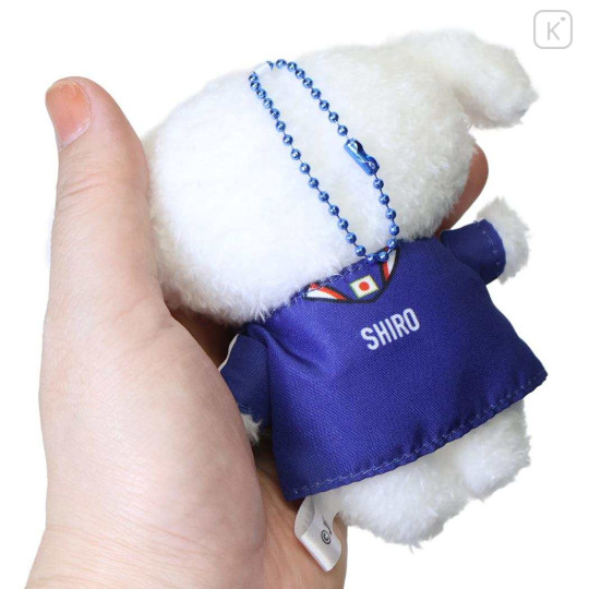 Japan Crayon Shin-chan Mascot Holder - Shiro : Japan National Football Team Ver. 2026 - 2