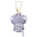 Japan Pokemon Plush Mascot Bag Charm - Espurr : Pokepeace Holding Mini Me Doll - 1
