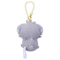 Japan Pokemon Plush Mascot Bag Charm - Espurr : Pokepeace Holding Mini Me Doll - 4