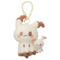 Japan Pokemon Plush Mascot Bag Charm - Mimikyu : Pokepeace Holding Mini Me Doll