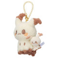 Japan Pokemon Plush Mascot Bag Charm - Mimikyu : Pokepeace Holding Mini Me Doll - 2