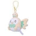 Japan Pokemon Plush Mascot Bag Charm - Rowlet : Pokepeace Holding Mini Me Doll - 2
