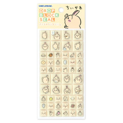 Japan Chiikawa Drop Block Seal - Usagi