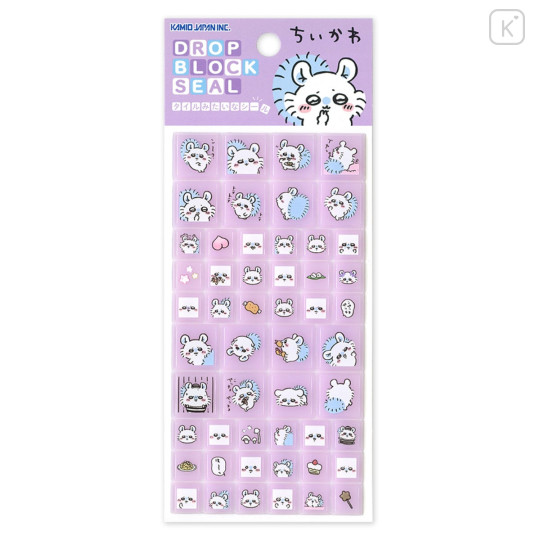 Japan Chiikawa Drop Block Seal - Momonga - 1