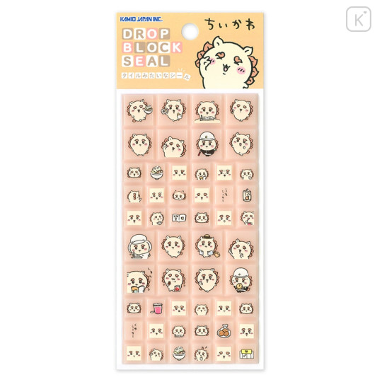 Japan Chiikawa Drop Block Seal - Shisa - 1