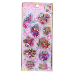 Japan Sanrio Water-in Sticker - Hello Kitty : Sunburn