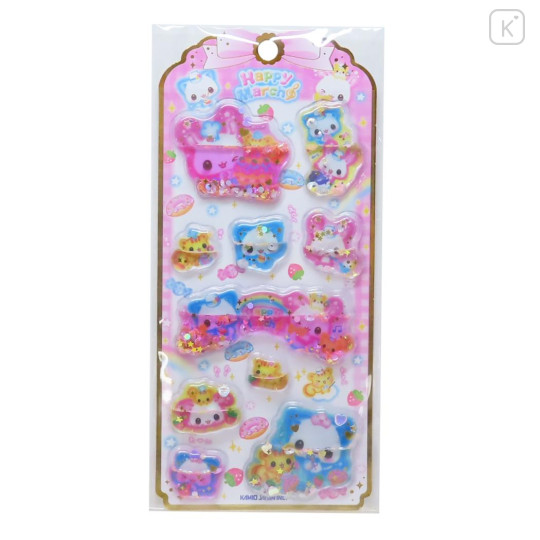 Japan Kamio Water-in Sticker - Happy March - 1