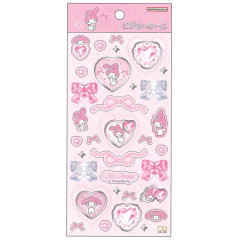 Japan Sanrio Jewel Sticker - My Melody : Pink
