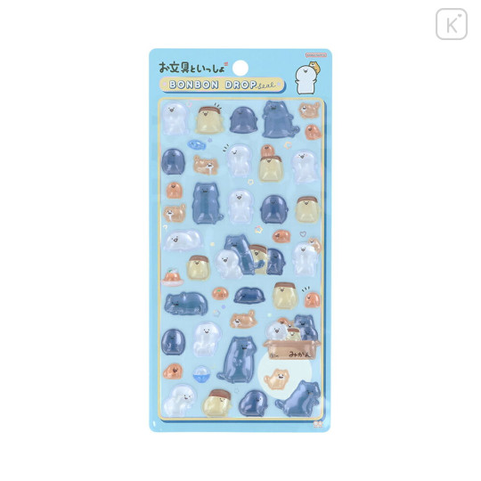 Japan Obungu to Issho Bonbon Drop Seal 3D Sticker - Everyone - 1