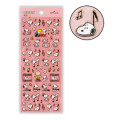 Japan Peanuts Hallmark Gold Sticker - Snoopy & Woodstock : Music - 1