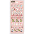 Japan Moomin Hallmark Gold Sticker - Moomintroll : Heart - 2