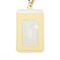 Japan Miffy Pass Case Card Holder & Reel - Spring Yellow - 3