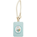 Japan Miffy Pass Case Card Holder & Reel - Spring Bear - 1