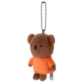 Japan Miffy Beans Collection Plush Keychain - Boris - 2