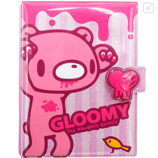 Japan Gloomy Bear 6 Hole Sticker Binder - Pink - 1