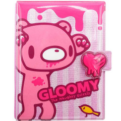 Japan Gloomy Bear 6 Hole Sticker Binder - Pink