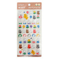 Japan Miffy Plump Gem Sticker - Brown - 1
