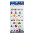 Japan Miffy Plump Gem Sticker - Navy - 1
