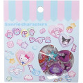 Japan Sanrio Glittery Glass Stickers - B - 1