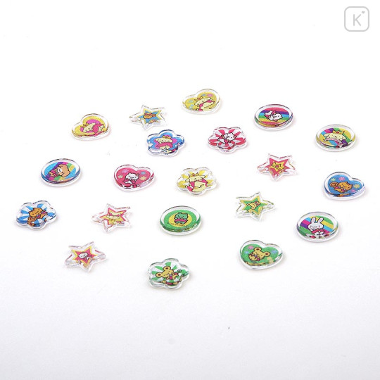 Japan Sanrio Glittery Glass Stickers - Pompompurin : 30th Anniversary B - 3