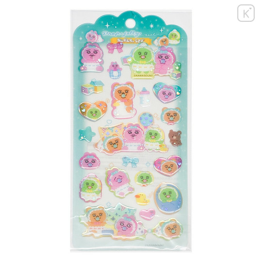 Japan Kawaisouni Drop Jelly Sticker - Opanchu Usagi : B - 1