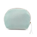 Japan Miffy Round Cosmetic Pouch - Spring Knit Bear - 2