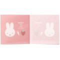 Japan Miffy Translucent Square Memo Pad - Sherbet Strawberry Pink - 2