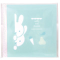 Japan Miffy Translucent Square Memo Pad - Sherbet Hiding - 1