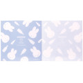 Japan Miffy Translucent Square Memo Pad - Sherbet Blue - 2
